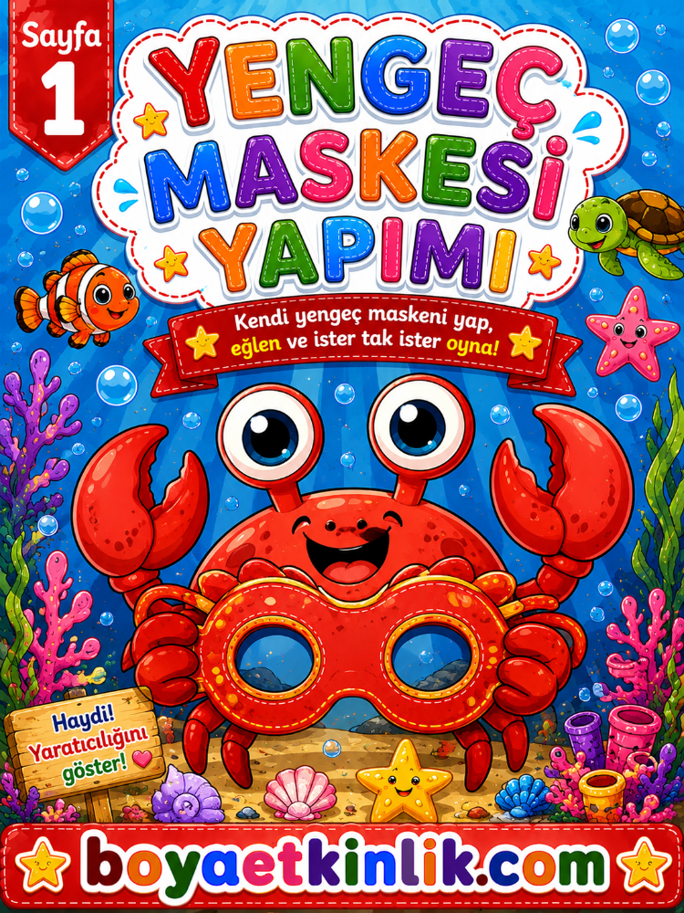 Yengeç Maske Çalışması
