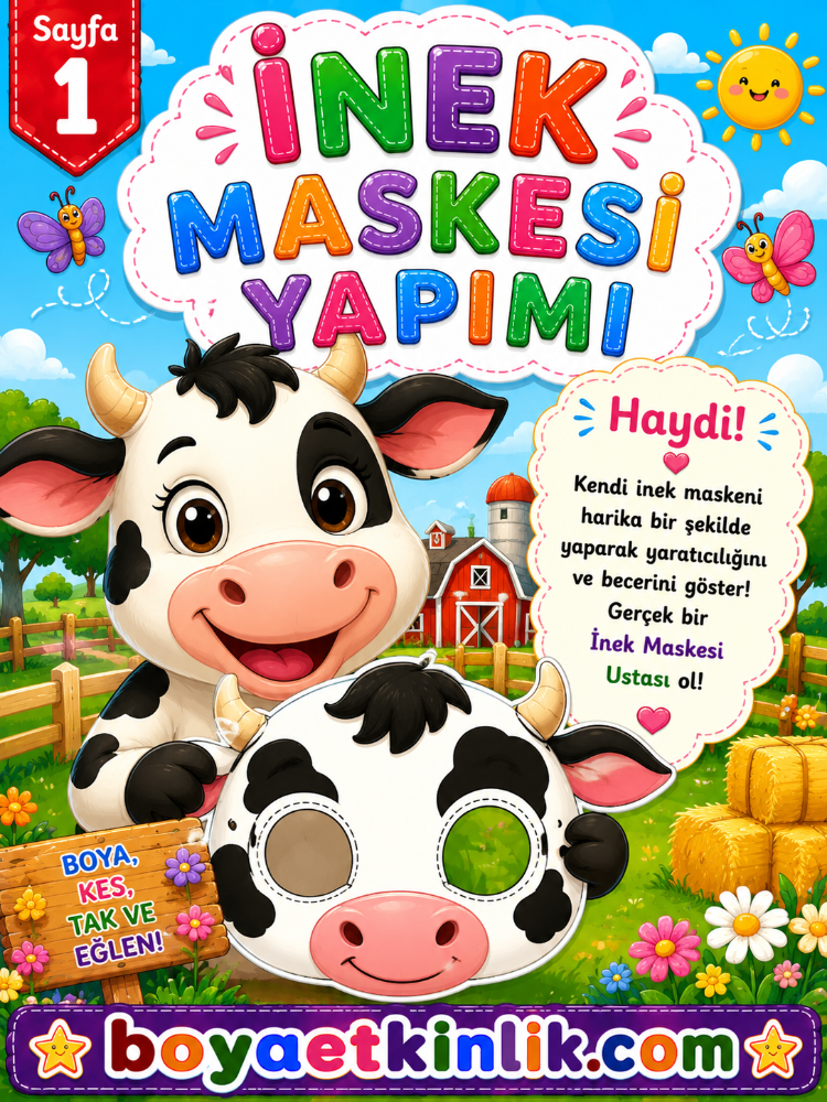 İnek Maske Çalışması