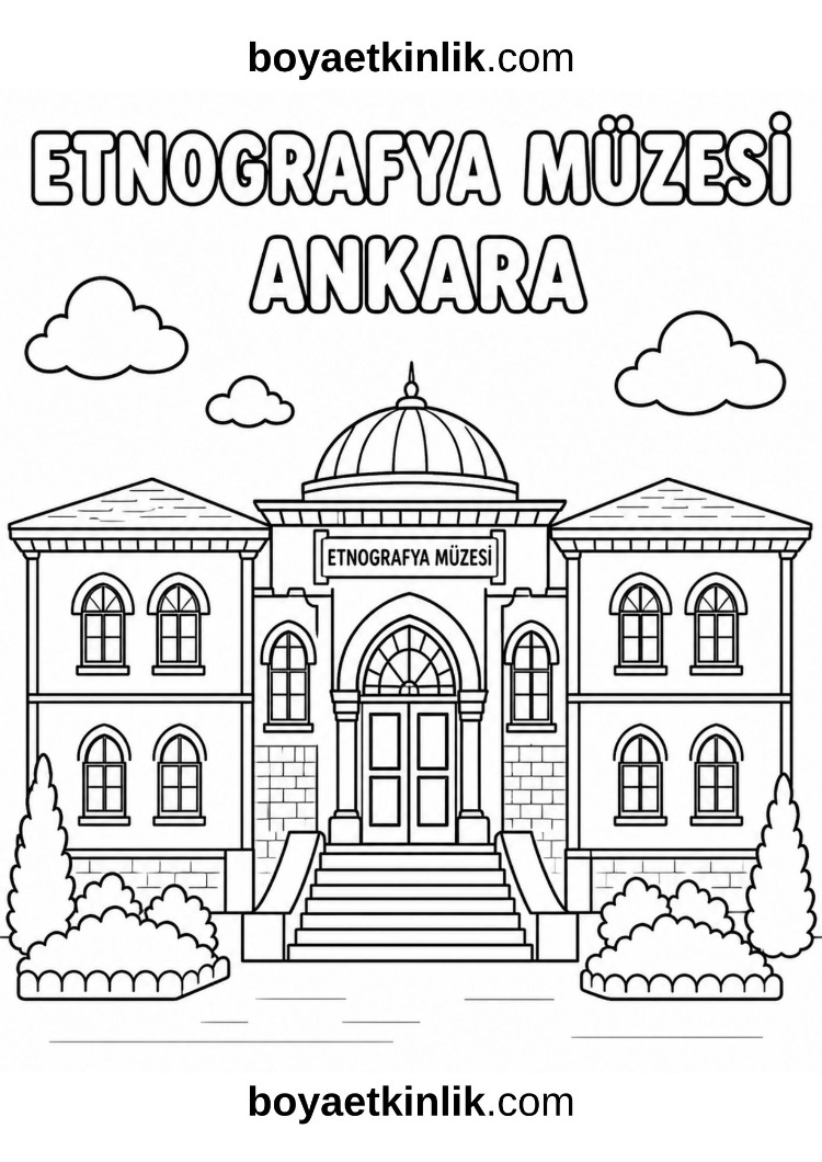 Ankara Etnografya Müzesi Boyama