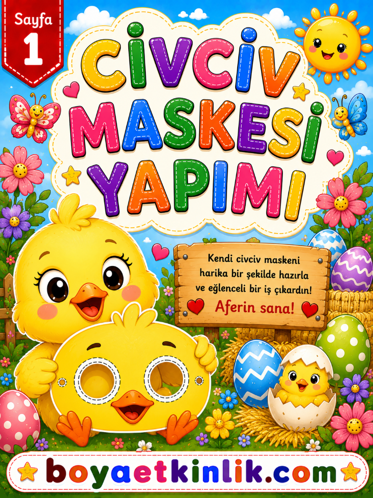 Civciv Maske Çalışması