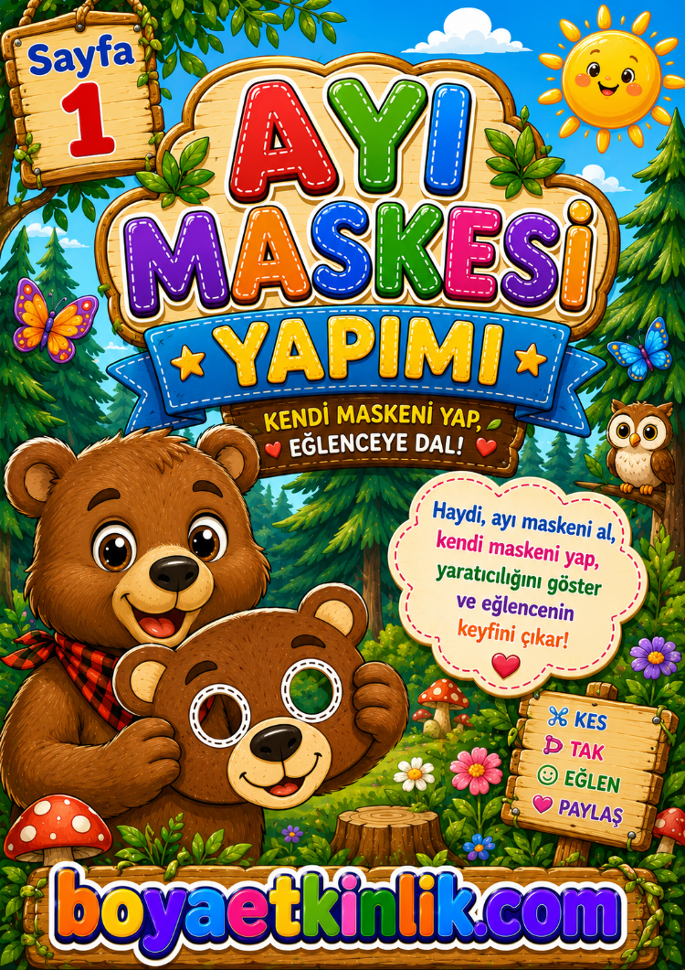Ayı Maske Çalışması