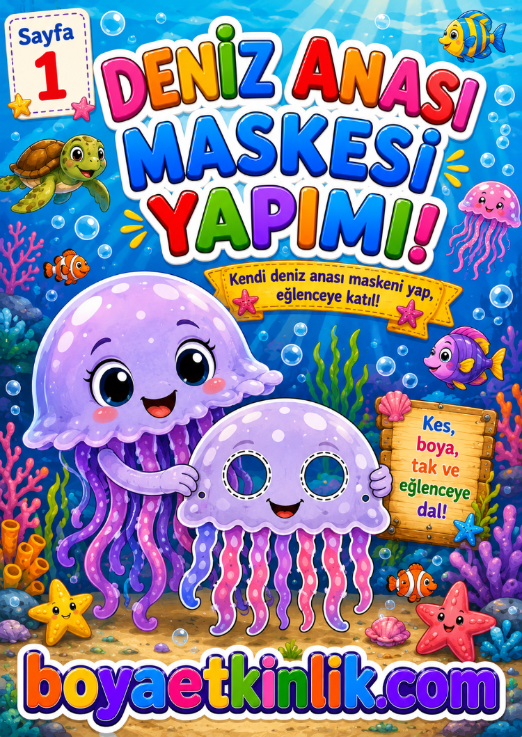 Deniz Anası Maske Çalışması