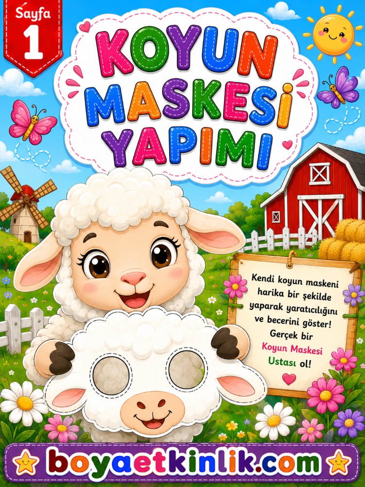 Koyun Maske Çalışması