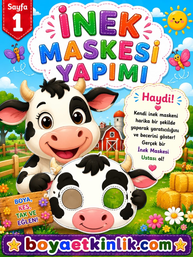 İnek Maske Çalışması