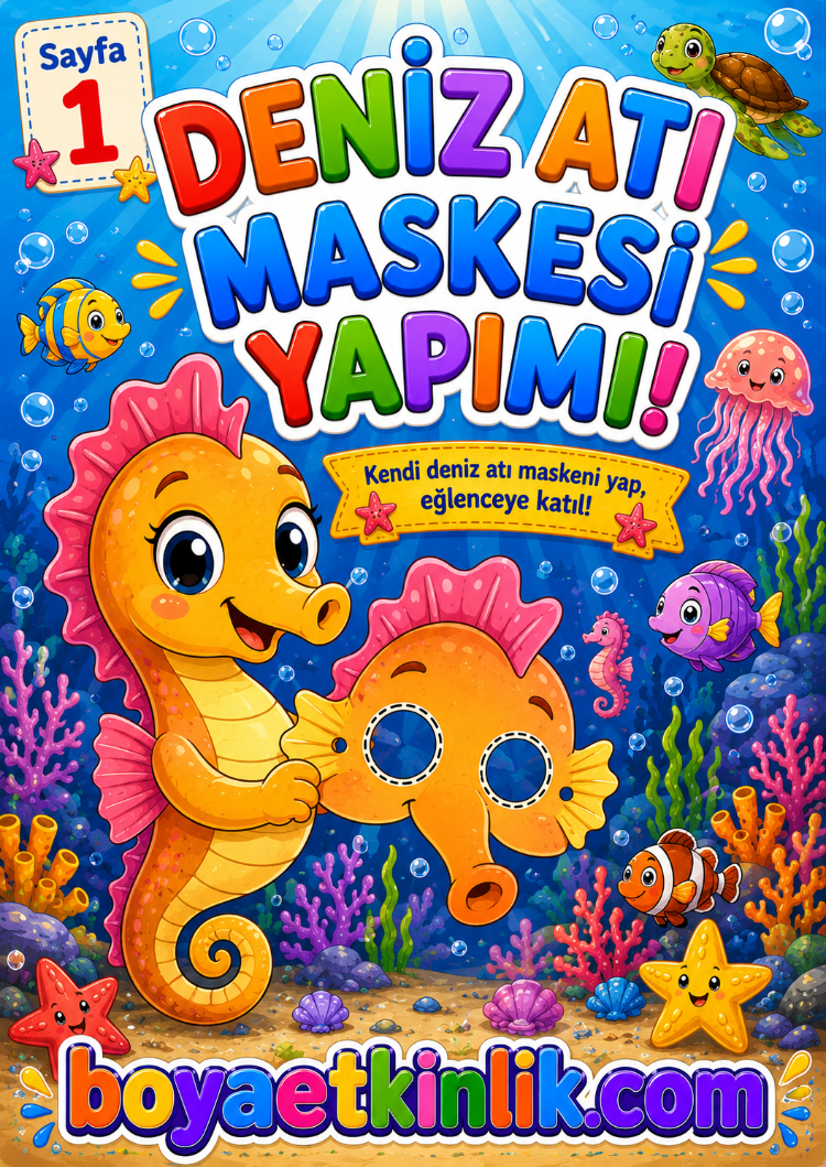 Deniz Atı Maske Çalışması