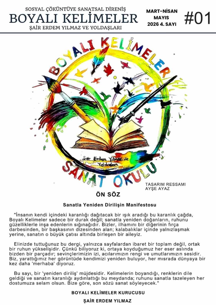 BOYALI KELİMELER SANATLA YENİDEN DİRİLİŞ