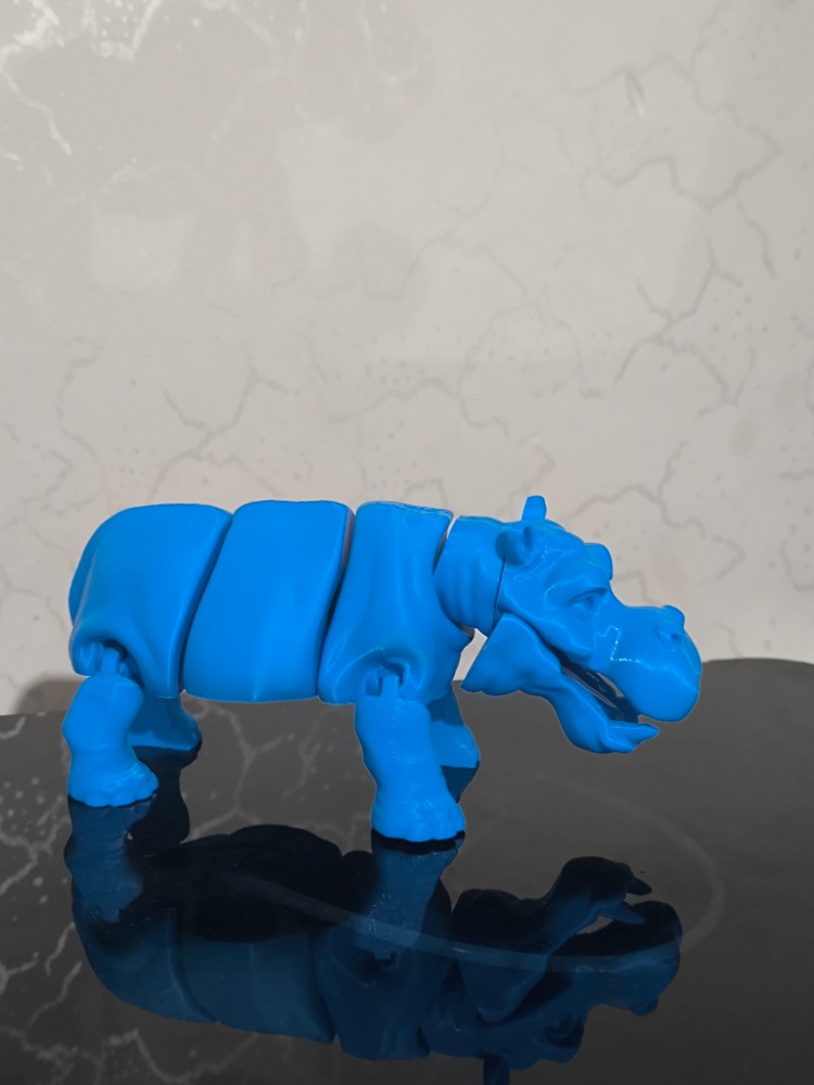 Hareketli Stres Figürü: Tombul Su Aygırı (Hippotam)