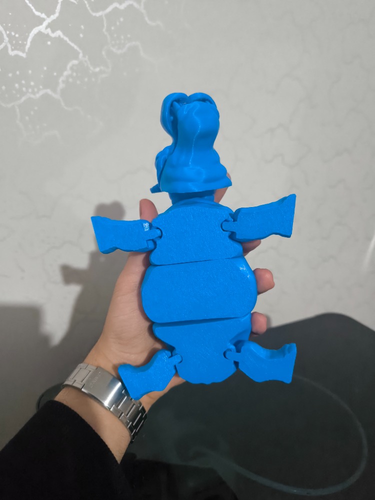 Hareketli Stres Figürü: Tombul Su Aygırı (Hippotam)