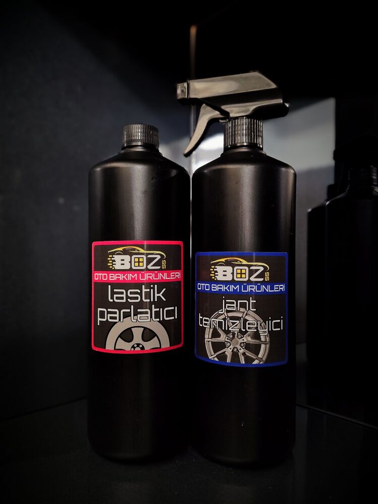 Lastik Parlatıcı (1000ml) + Jant Temizleyici (1000ml)