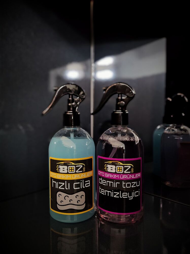 Hızlı Cila (500ml) + Demir Tozu Temizleyici (500ml)