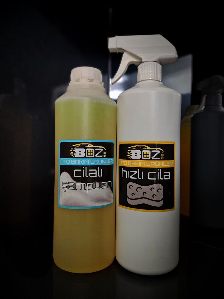 Cilalı Şampuan (1000ml) + Hızlı Cila (1000ml)