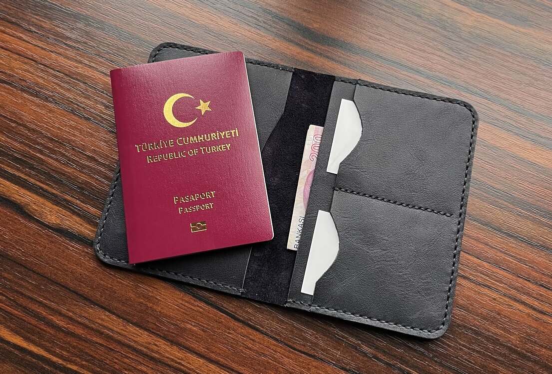 BL Pasaport Cüzdanı Hakiki Deri 