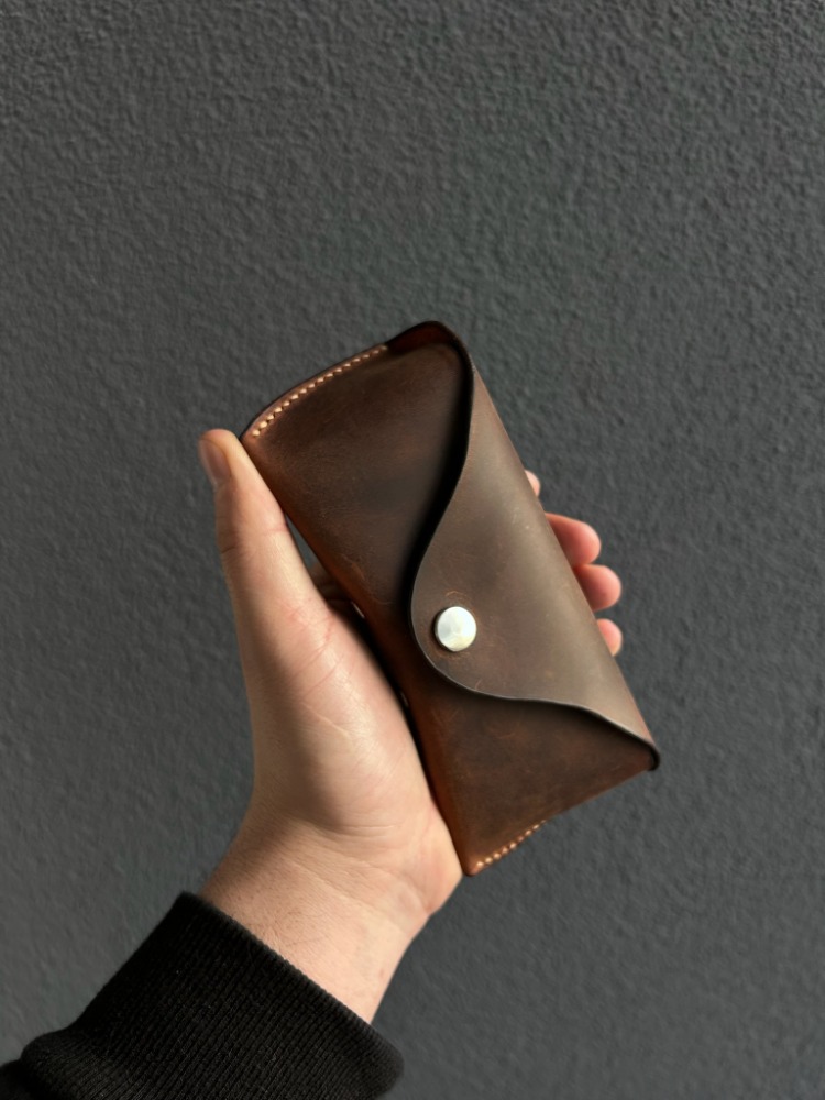 El Yapımı Hakiki Deri Ray Ban Güneş Gözlüğü Kılıfı