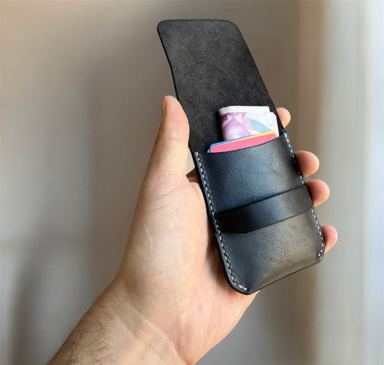 El Yapımı Nero Minimalist Kartlık