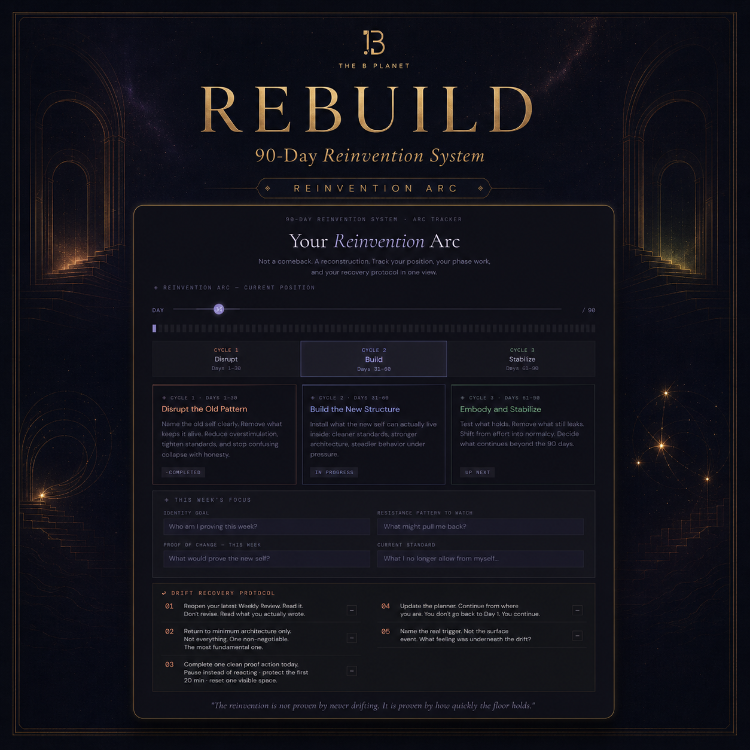 REBUILD — 90-Day Reinvention System