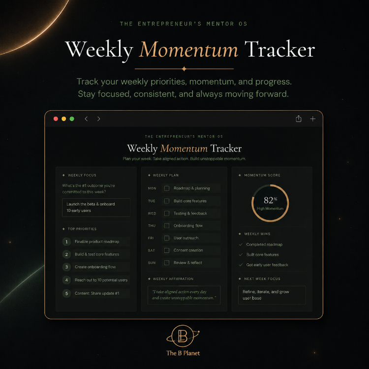 The Entrepreneur’s Mentor OS