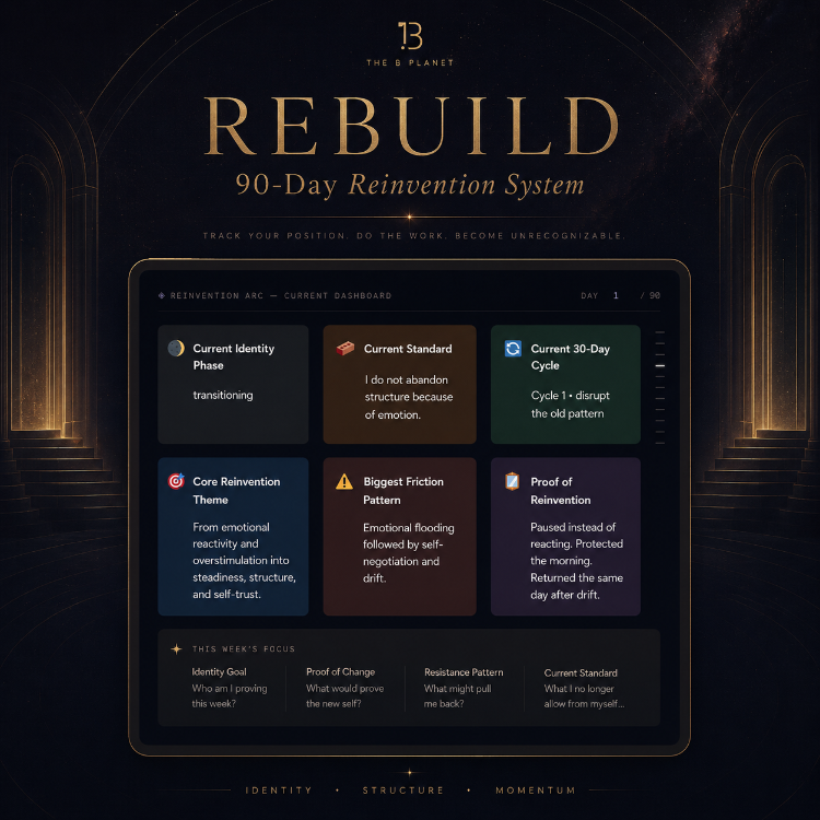 REBUILD — 90-Day Reinvention System