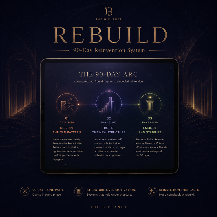 REBUILD — 90-Day Reinvention System