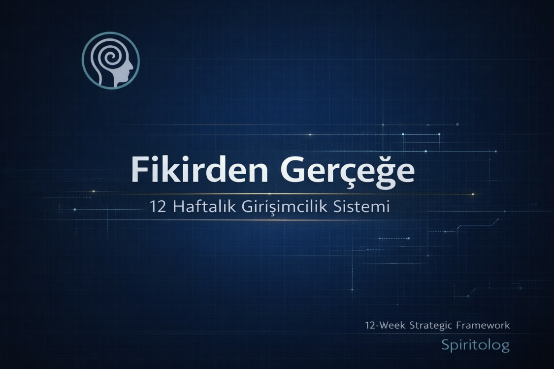 Fikirden Gerçeğe | 12 Haftalık Stratejik Girişimcilik Sistemi