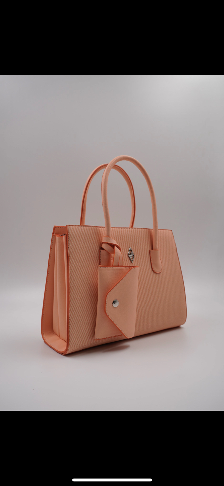 Soft Coral Tote Çanta