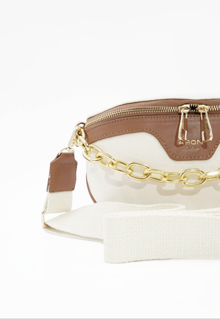 Golden Chain Mini Bel Çanta