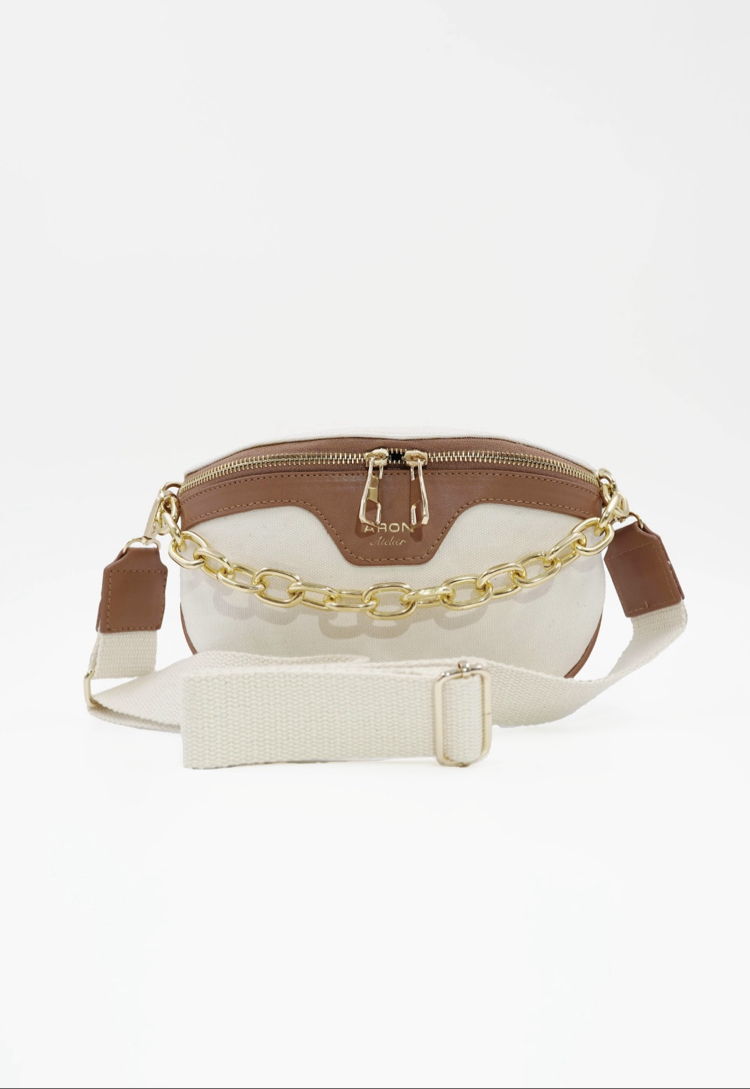 Golden Chain Mini Bel Çanta