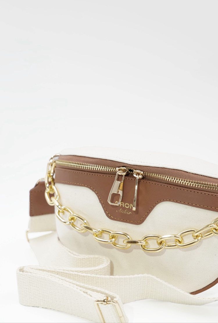 Golden Chain Mini Bel Çanta