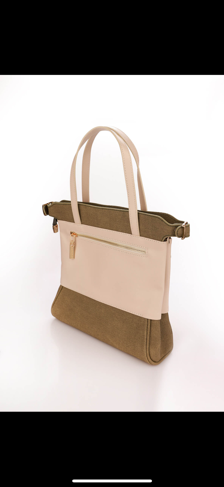 Soft Canvas Duo Omuz Çantası