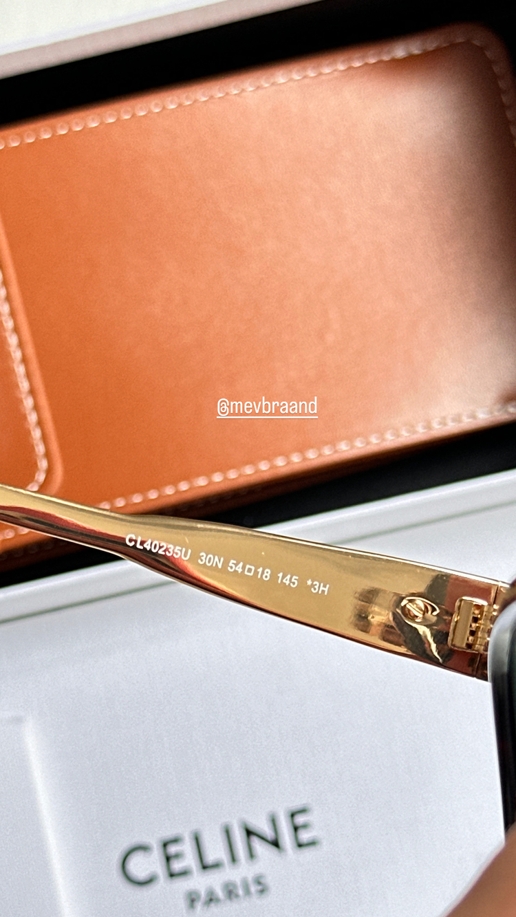 Celine Triomphe Gold 01CL 40235U