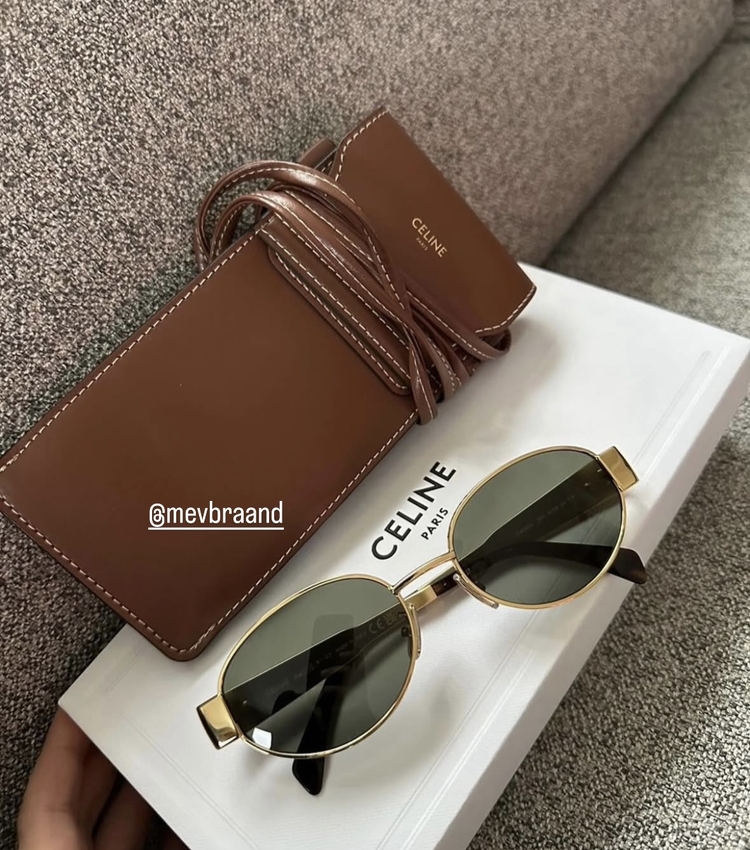 Celine Triomphe Gold 01CL 40235U