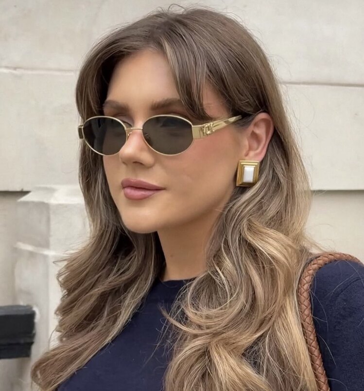 Celine Triomphe Gold 01CL 40235U