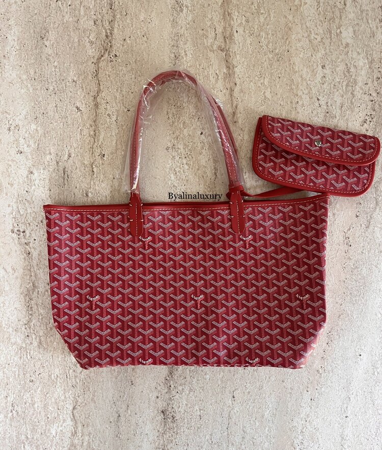 GOYARD VIP ORTA BOY KIRMIZI