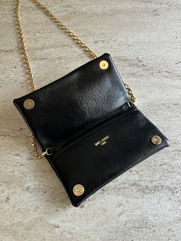 SAİNT LAURENT BAG WİTH CHAİN VIP/GOLD AKSESUAR