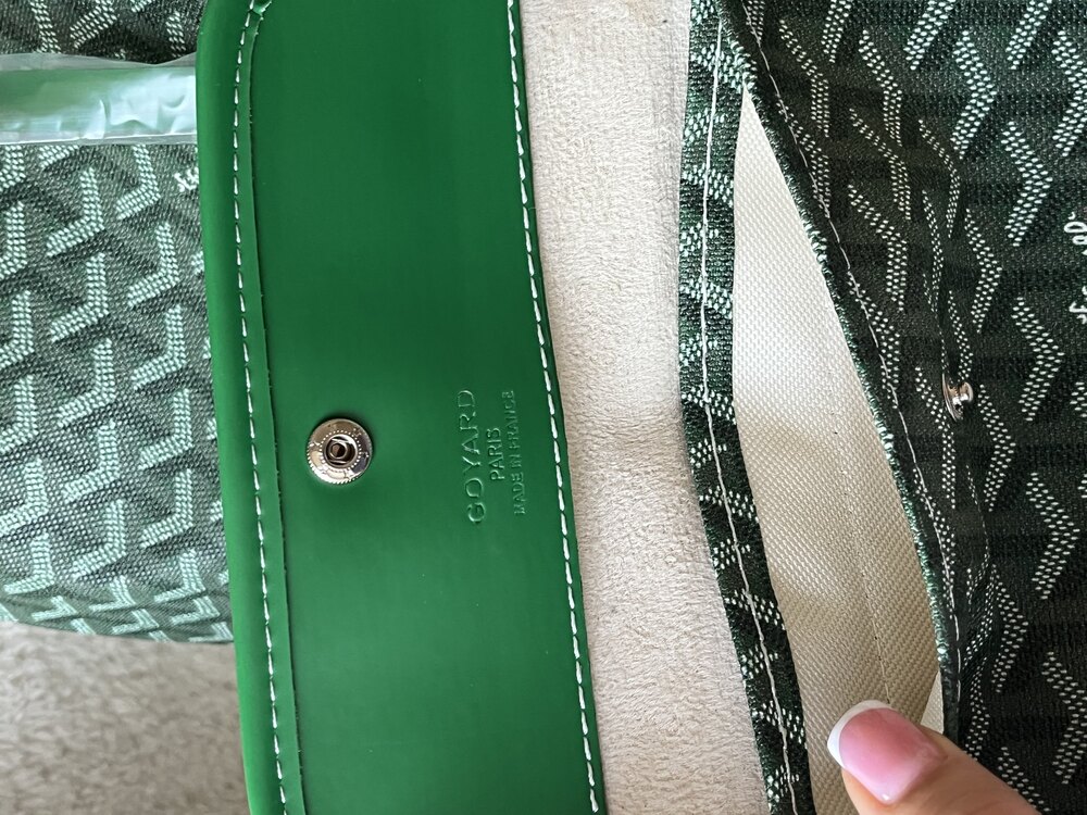 GOYARD VIP YEŞİL / ORTA BOY