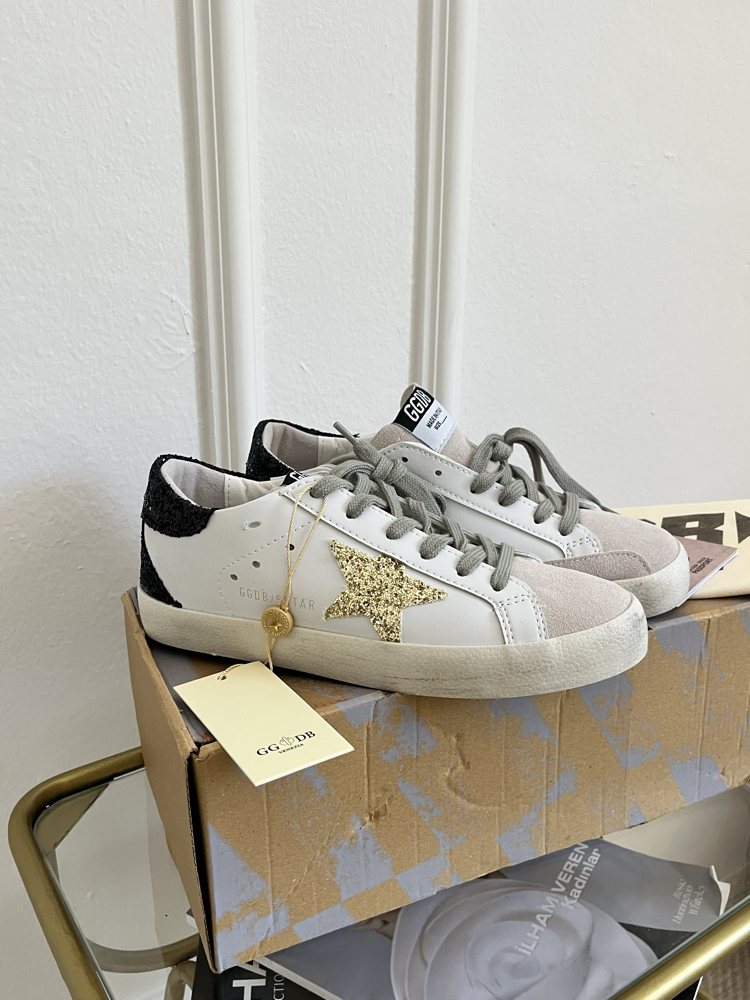 Golden Goose Vıp Kalite/Siyah Gold Yıldızlı