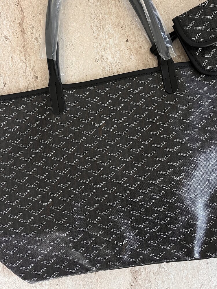 GOYARD VIP SİYAH BÜYÜK BOY