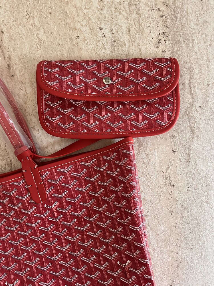 GOYARD VIP ORTA BOY KIRMIZI