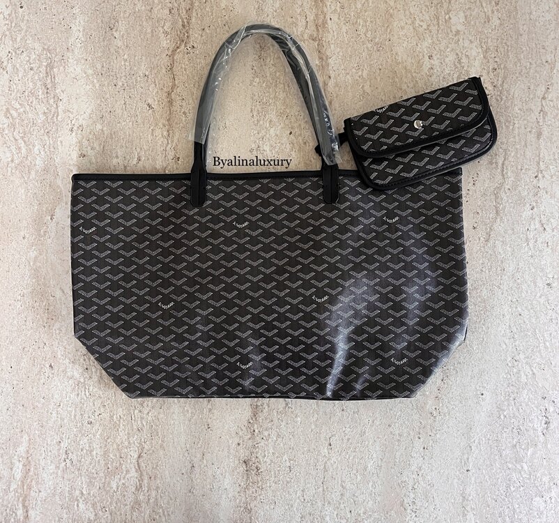GOYARD VIP SİYAH BÜYÜK BOY