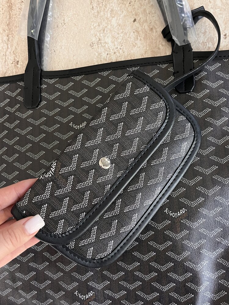 GOYARD VIP SİYAH BÜYÜK BOY
