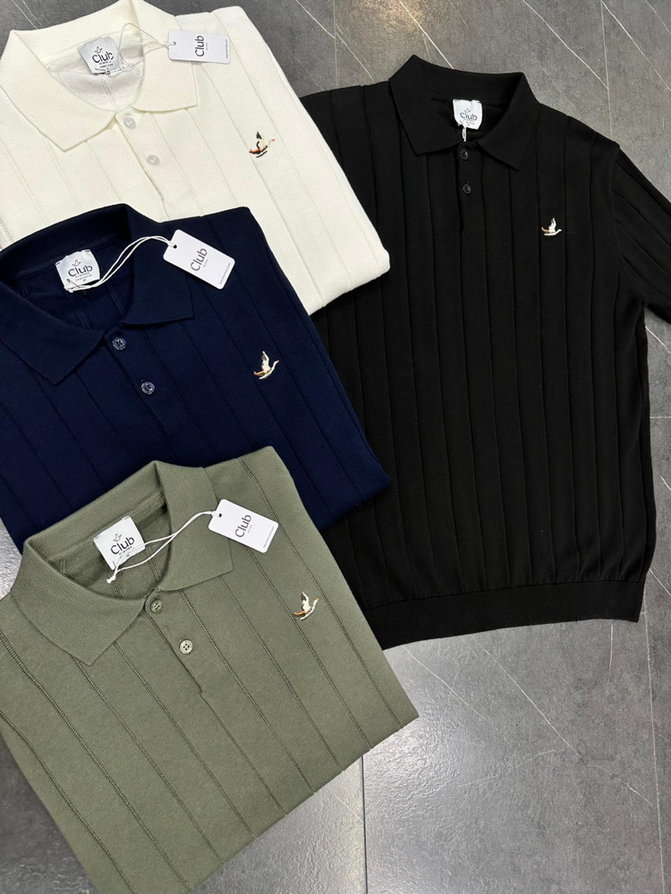 Bmn Club Siyah Triko Polo Yaka T-Shirt
