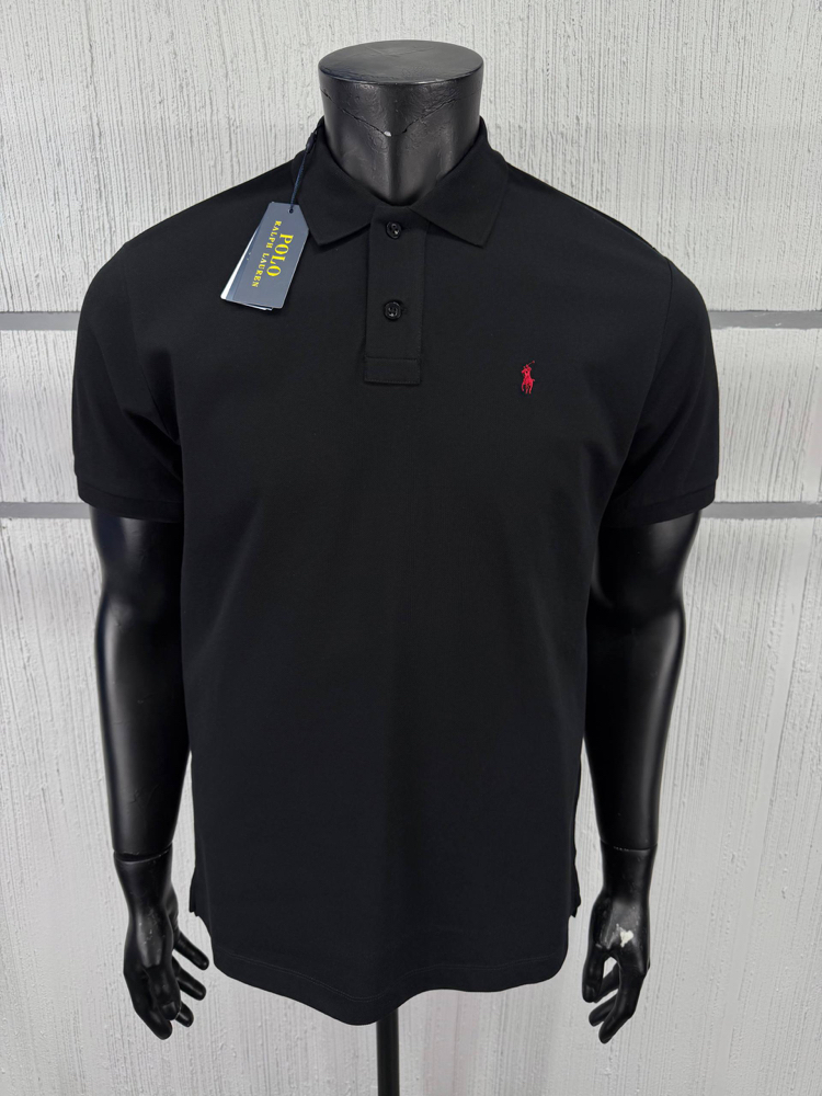 Ralph Laurn Yeni Sezon Siyah Polo Yaka