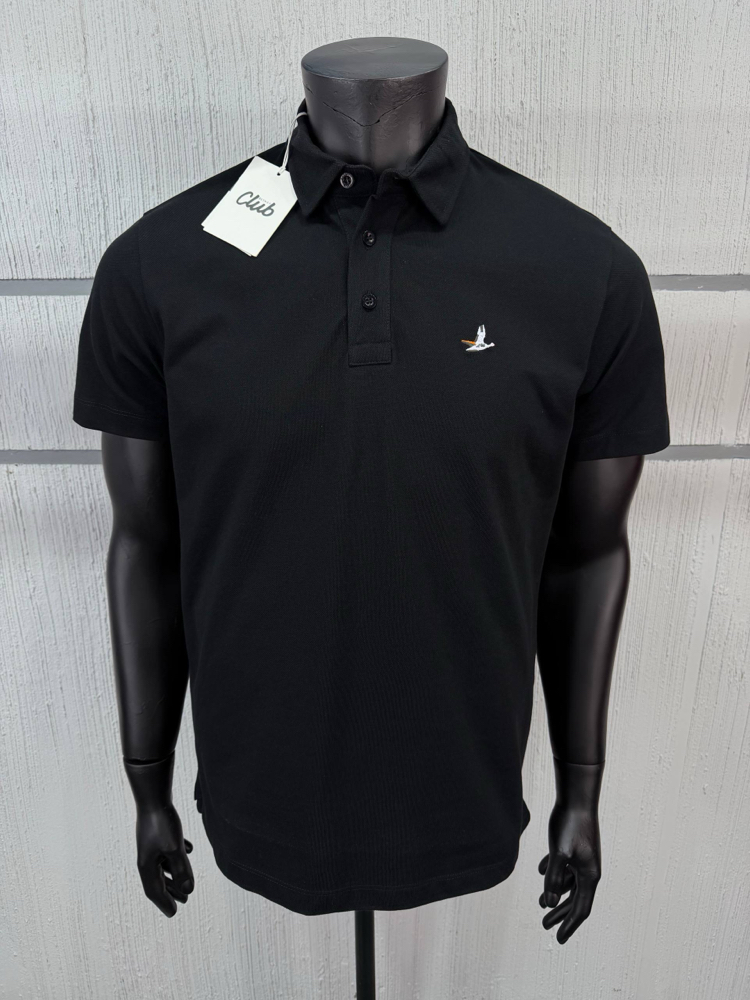 Bmn Club Siyah Polo Yaka T-Shirt