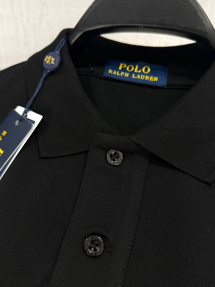 Ralph Laurn Yeni Sezon Siyah Polo Yaka