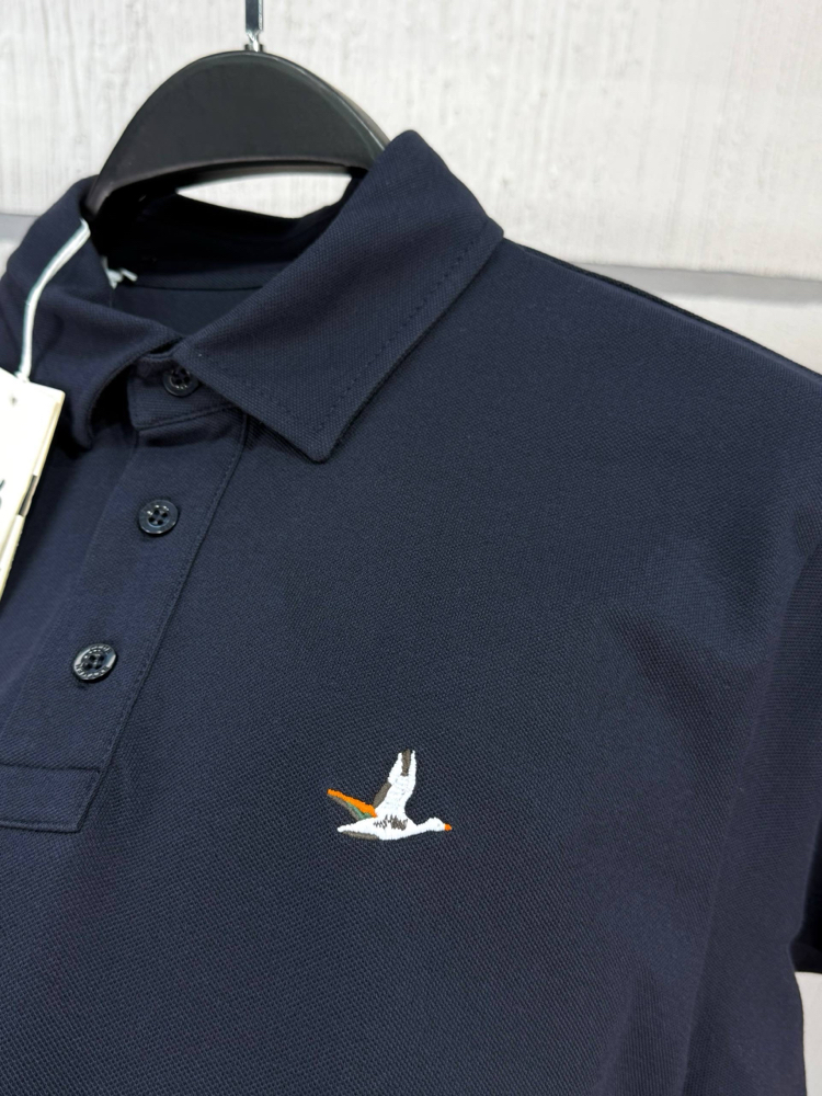 Bmn Club Lacivert Polo Yaka T-Shirt
