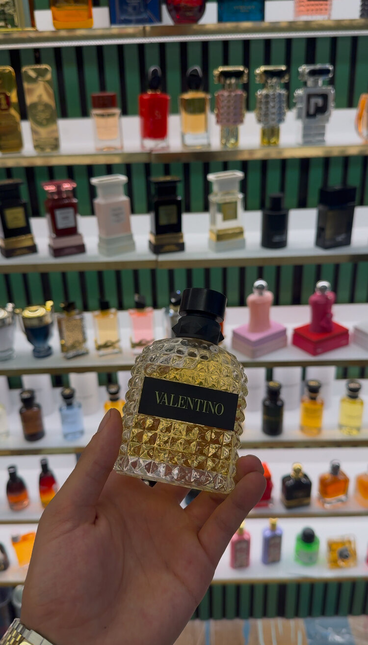 VALENTINO UOMO BURN IN ROMA ELLOW DREAM