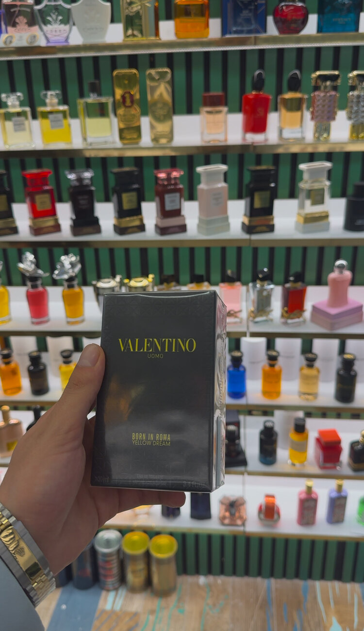 VALENTINO UOMO BURN IN ROMA ELLOW DREAM