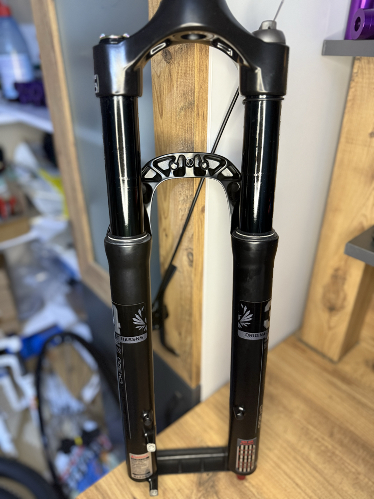Hassns 120mm havalı 27.5/29 maşa qr düz şaft