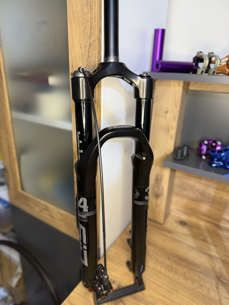 Hassns 120mm havalı 27.5/29 maşa qr düz şaft