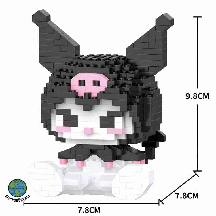 Büyük Boy Kuromi Bricks  