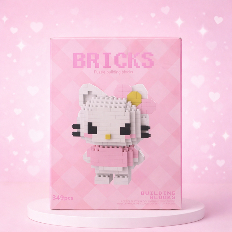 Büyük Boy Hello Kitty Bricks - 2